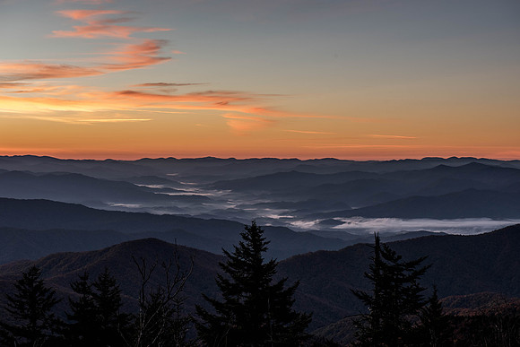 Smokey Mountains from Clingman's dome