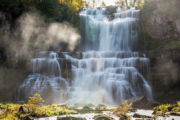 ChittenangoFalls CazenoviaNY (42.5847 N 75.5032 W)Lower
